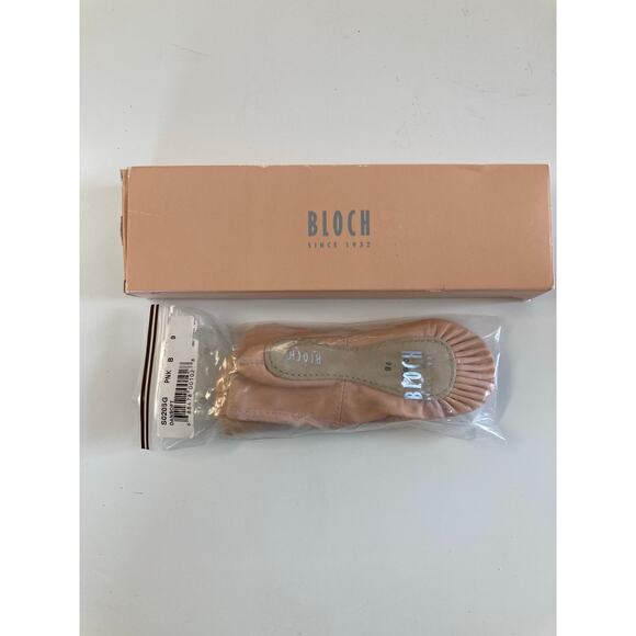 Bloch Dansoft Kid’s Leather Ballet Shoes Size 9 - Picture 1 of 4
